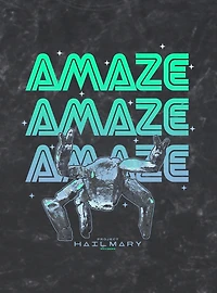 Project Hail Mary Amazing Rocky Mineral Wash T-Shirt