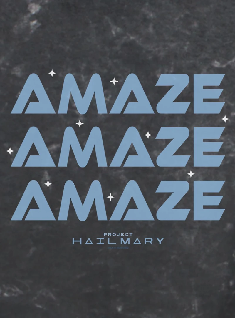 Project Hail Mary Amaze Womens Mineral Wash Crop T-Shirt