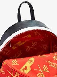 Loungefly Disney Pixar Cars Lightning McQueen Kachow Mini Backpack - BoxLunch Exclusive