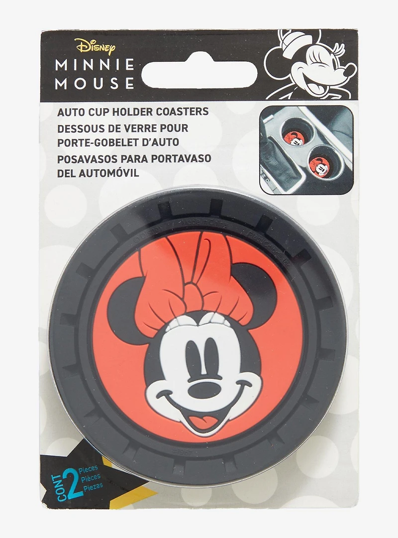 Disney Minnie Mouse Car Coasters