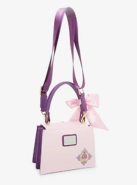 Loungefly Disney Tangled Stained Glass Rapunzel and Flynn Crossbody Bag - BoxLunch Exclusive