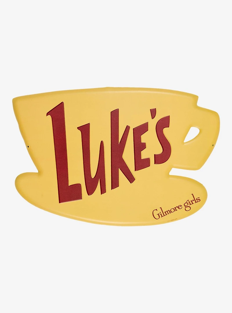 Gilmore Girls Luke's Diner Logo Metal Wall Sign - BoxLunch Exclusive