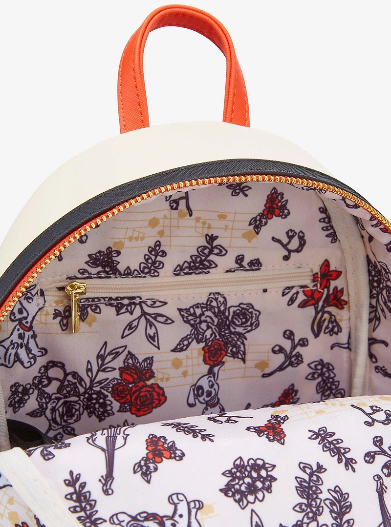 Loungefly Disney 101 Dalmatians Puppy Roses Mini Backpack - BoxLunch Exclusive