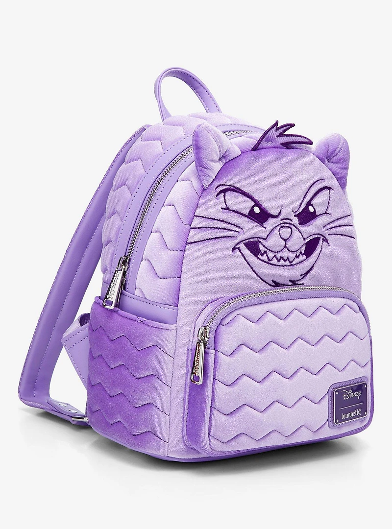Loungefly Disney The Emperor's New Groove Yzma Cat Faux Velvet Mini Backpack - BoxLunch Exclusive