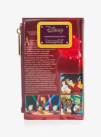 Loungefly Disney Beauty and the Beast VHS Tape Figural Wallet - BoxLunch Exclusive