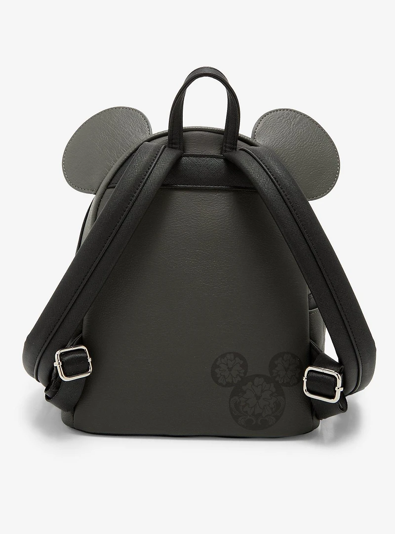 Loungefly Disney Mickey Mouse 3D Ears Tooled Mini Backpack - BoxLunch Exclusive