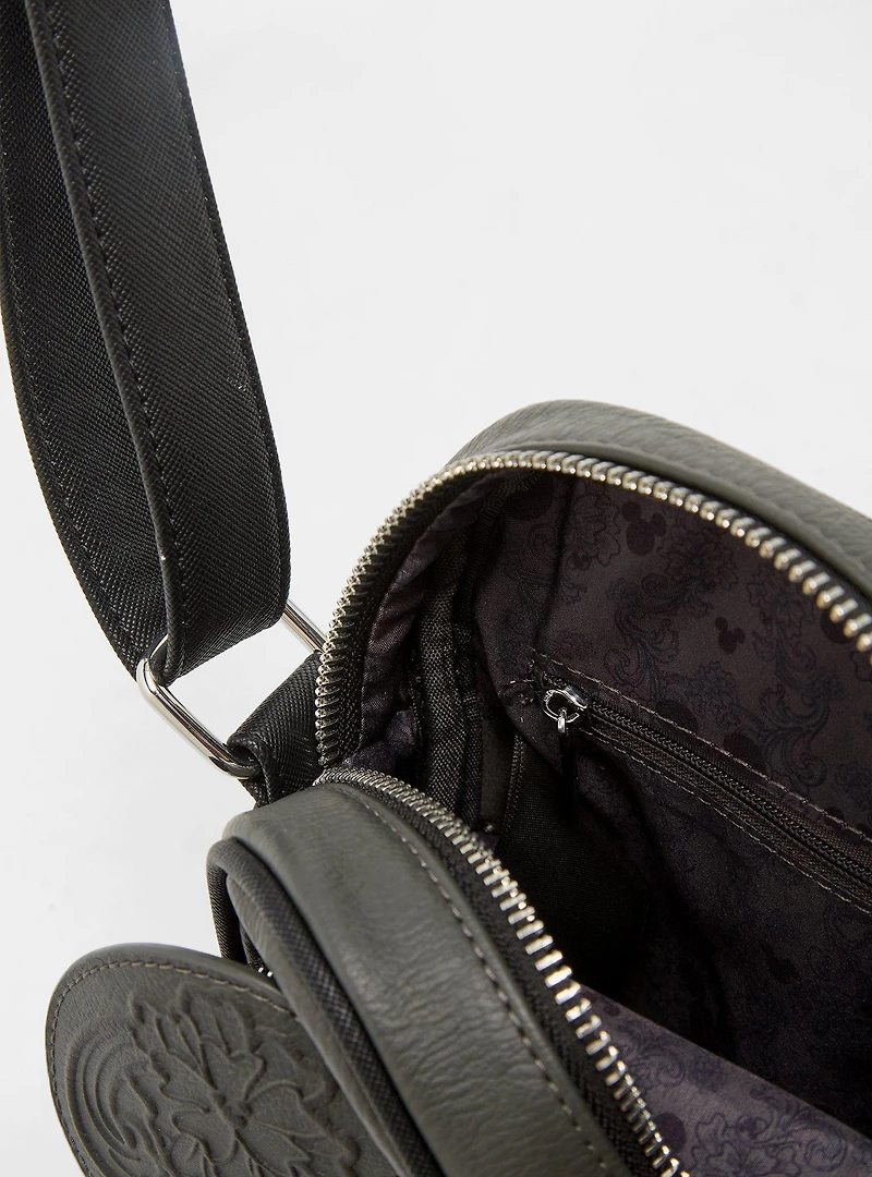 Loungefly Disney Mickey Mouse 3D Ears Tooled Crossbody Bag - BoxLunch Exclusive