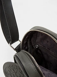 Loungefly Disney Mickey Mouse 3D Ears Tooled Crossbody Bag - BoxLunch Exclusive