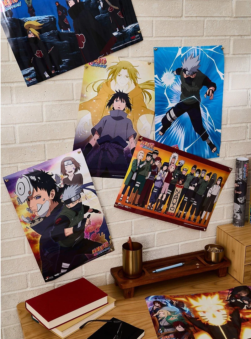 Naruto Shippuden Blind Box Poster Set - BoxLunch Exclusive
