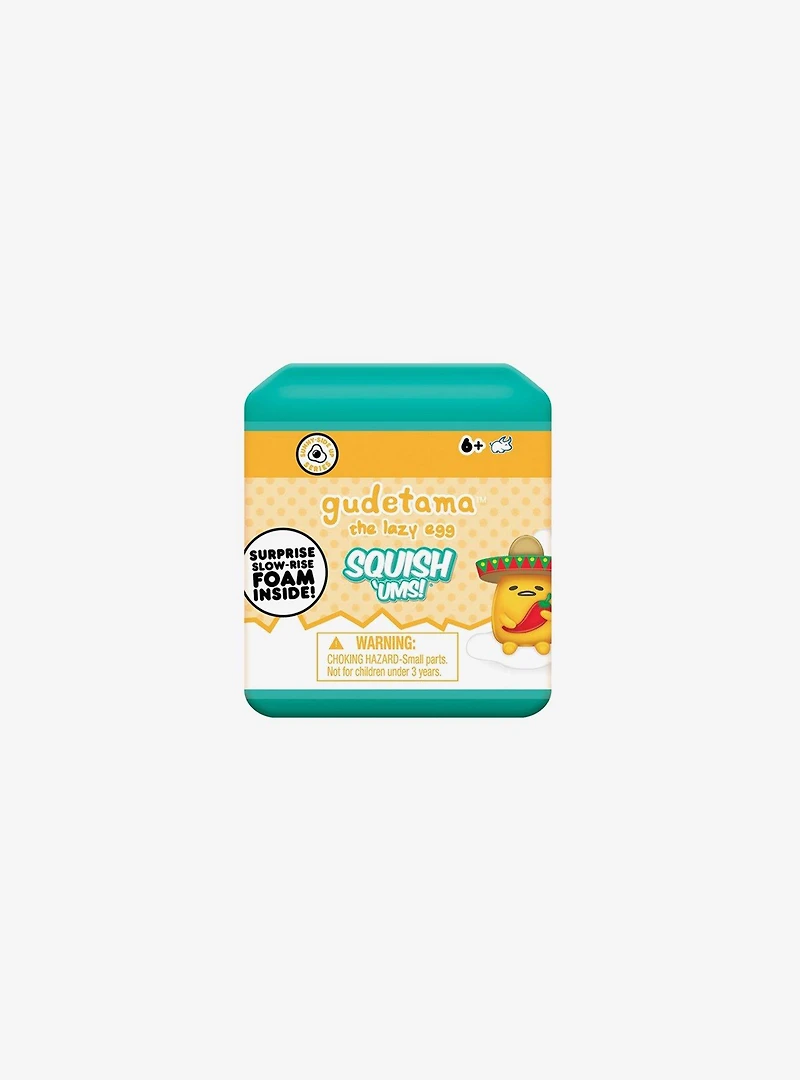 Squish'ums! Sanrio Gudetama Blind Box Figure