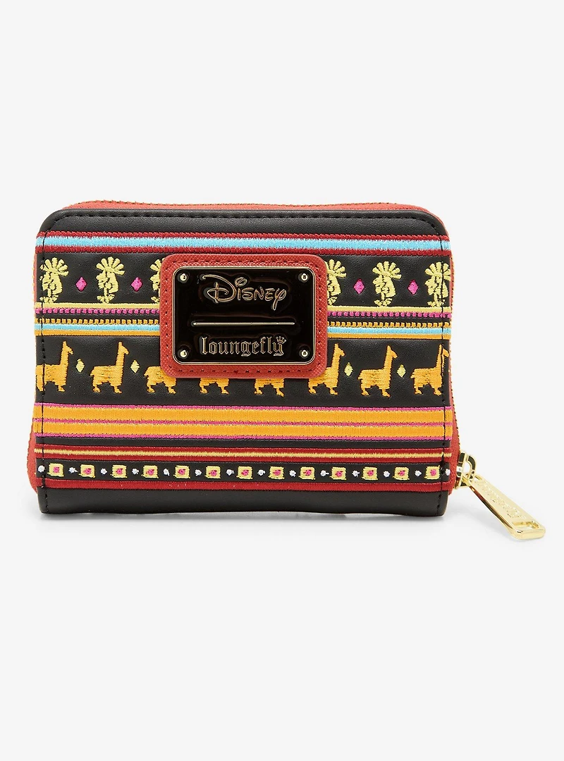 Loungefly Disney The Emperor's New Groove Kuzco Patterned Wallet - BoxLunch Exclusive
