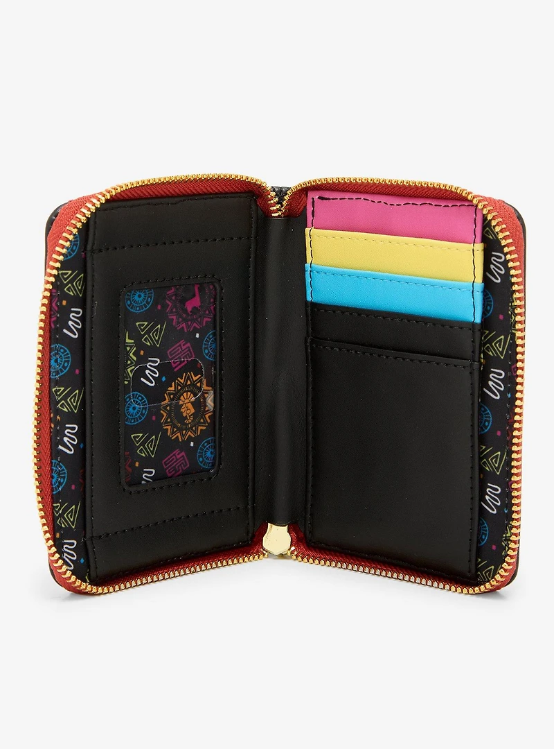 Loungefly Disney The Emperor's New Groove Kuzco Patterned Wallet - BoxLunch Exclusive