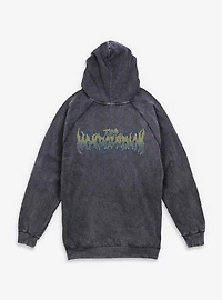 Star Wars: The Mandalorian And Grogu & Advancing Metal Style Mineral Wash Hoodie Box Lunch Exclusive