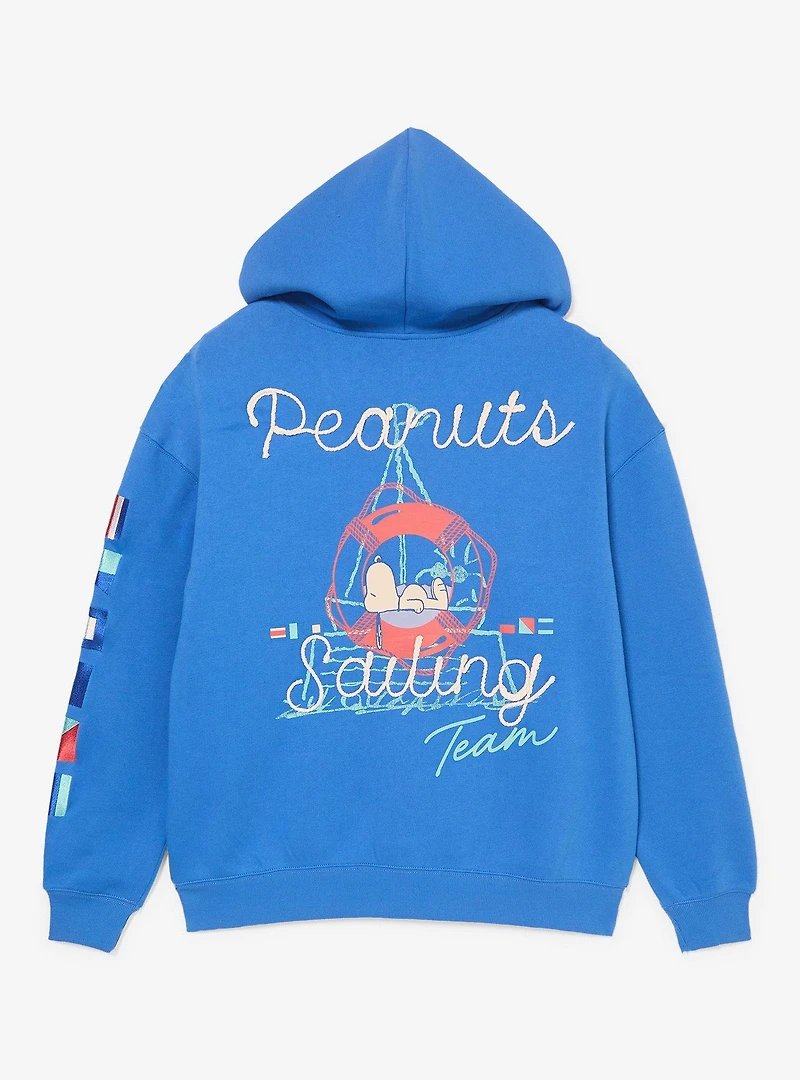 Peanuts Snoopy Sailing Team Hoodie — BoxLunch Exclusive