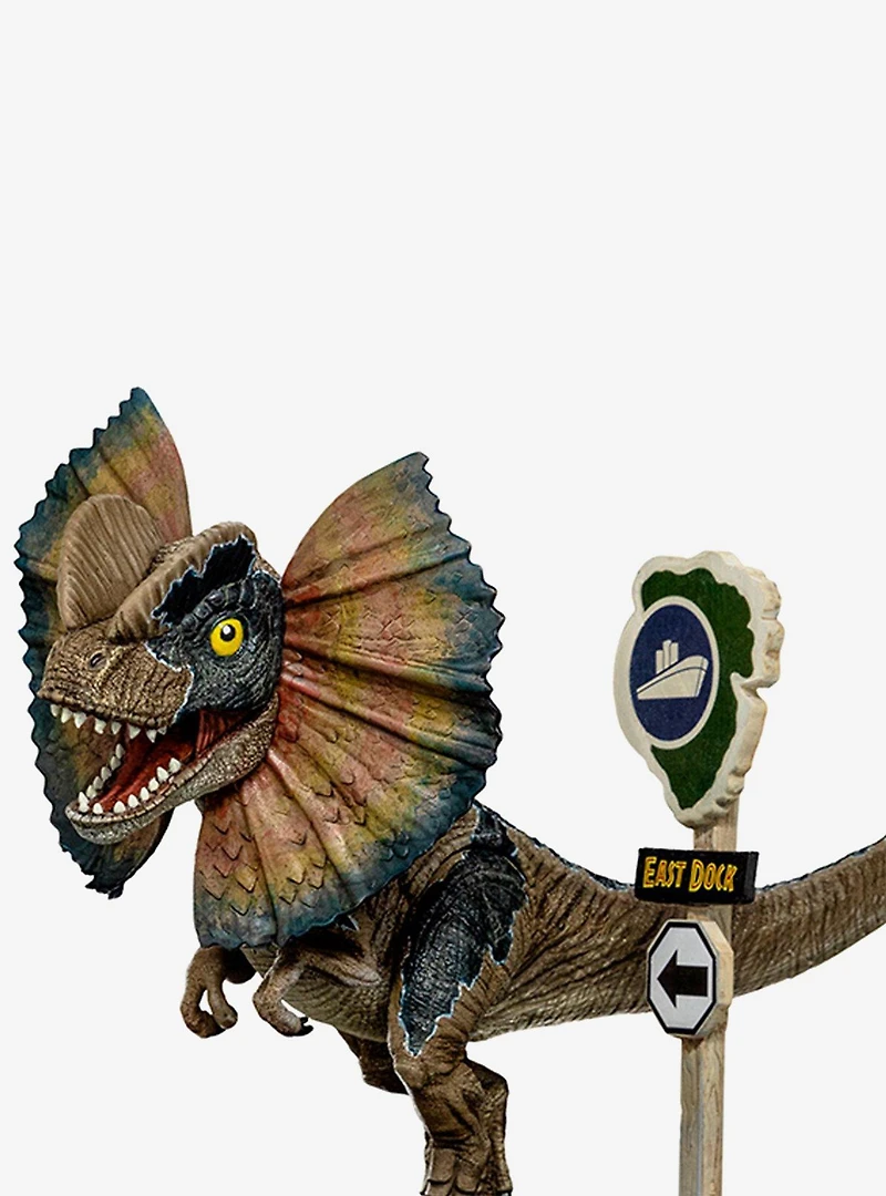 Iron Studios Jurassic Park MiniCo Dilophosaurus Limited Edition Figure