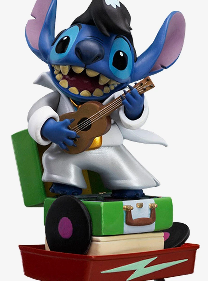 Iron Studios Disney Lilo & Stitch (King of Rock) Stitch Art Scale Limited Edition Figure