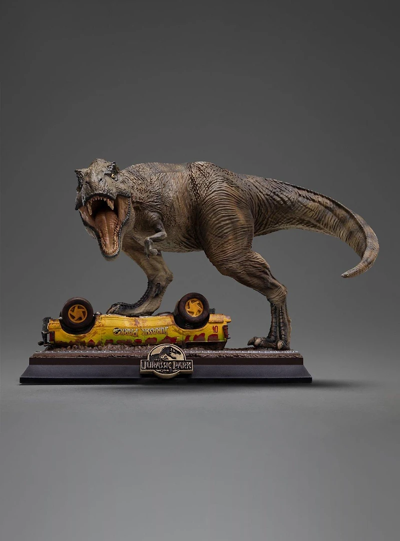Iron Studios Jurassic Park Icons T-Rex Attack Figure
