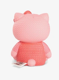 Handmade By Robots Sanrio Knit Series Strawberry Scented Hello Kitty Vinyl Figure