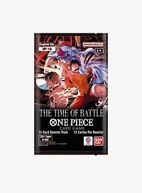 One Piece Card Game The Time Of Battle Booster Pack