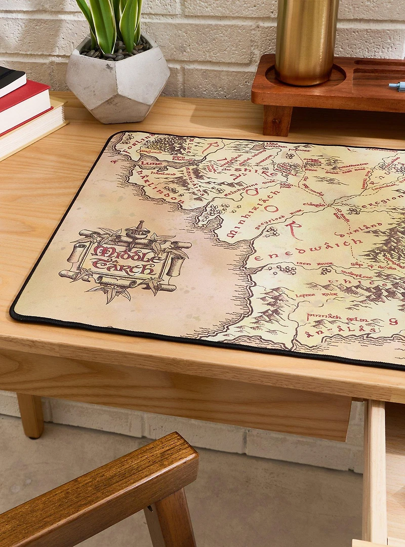 The Lord of The Rings Middle-earth Map Desk Mat - BoxLunch Exclusive