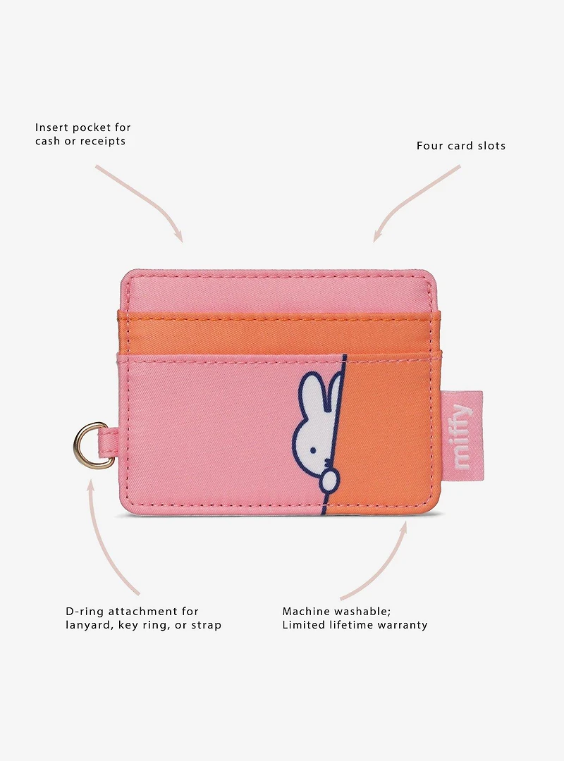 JuJuBe x Miffy Flower Fields Be Charged Cardholder