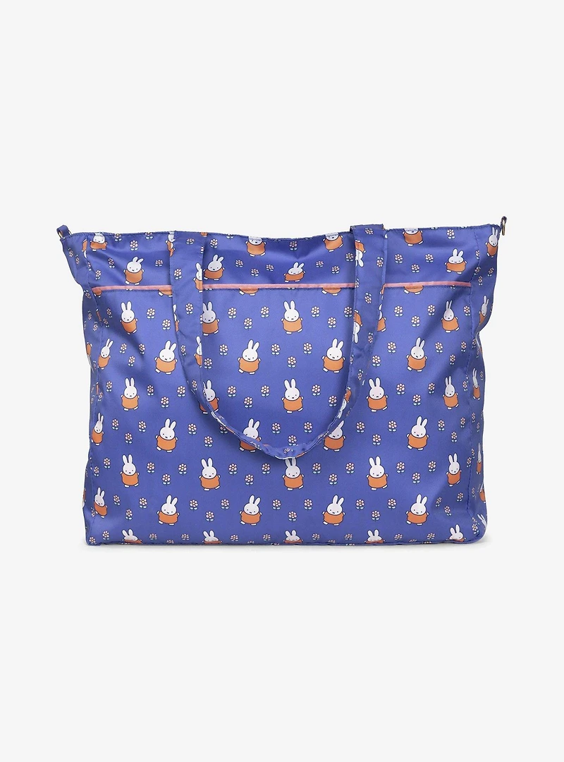 Jujube Miffy Flower Fields Large Tote Bag