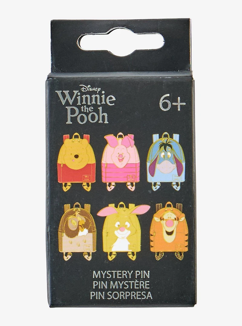 Loungefly Disney Winnie the Pooh Mini Backpack Blind Box Enamel Pin - BoxLunch Exclusive