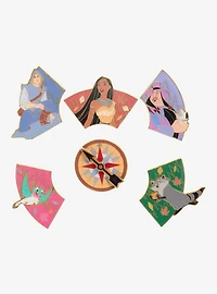 Loungefly Disney Pocahontas Compass Puzzle Blind Box Enamel Pin - BoxLunch Exclusive