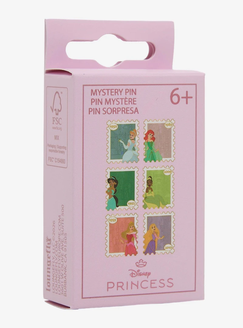 Loungefly Disney Princess Stamps Blind Box Enamel Pin - BoxLunch Exclusive