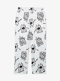 SpongeBob SquarePants DoodleBob Allover Print Sleep Pants — BoxLunch Exclusive