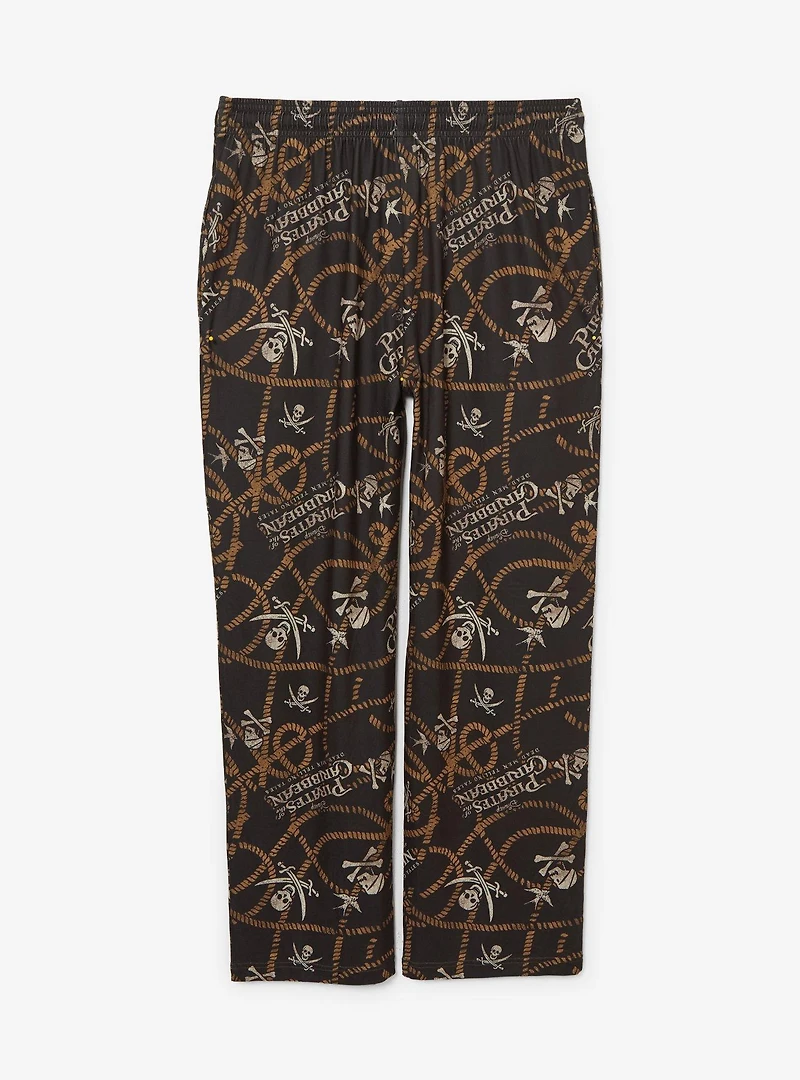 Disney Pirates of the Caribbean Allover Print Sleep Pants - BoxLunch Exclusive