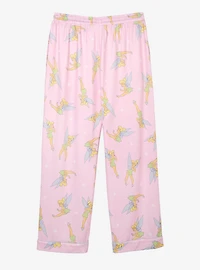 Disney Peter Pan Tinker Bell Allover Print Women's Plus Sleep Pants - BoxLunch Exclusive