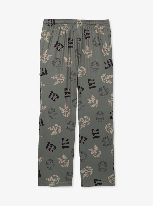 Halo Master Chief Allover Print Sleep Pants — BoxLunch Exclusive