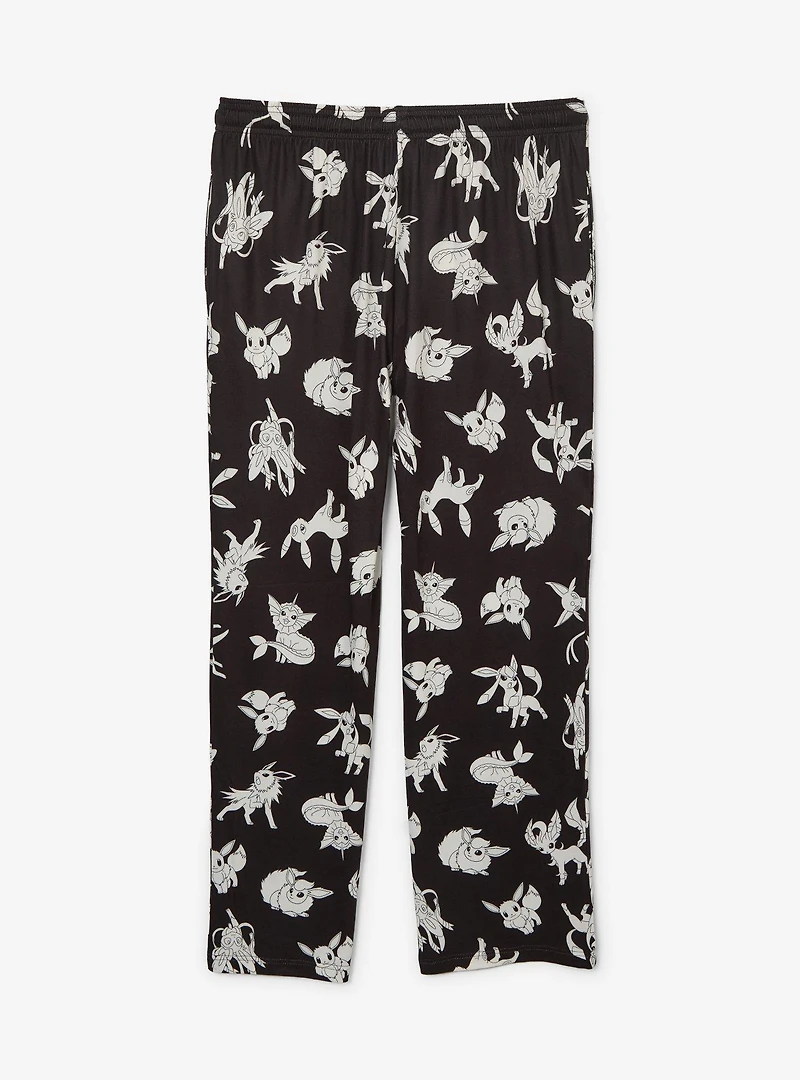 Pokémon Eevee Evolutions Allover Print Sleep Pants - BoxLunch Exclusive