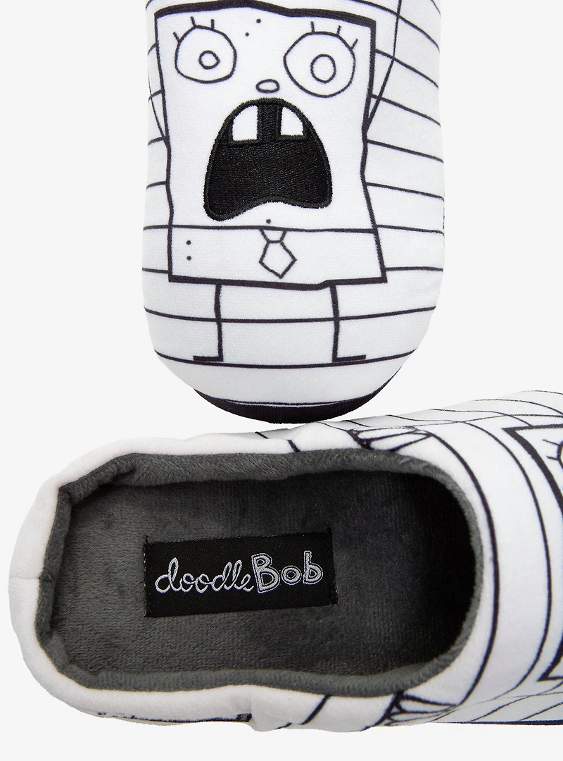 SpongeBob SquarePants DoodleBob Slippers - BoxLunch Exclusive