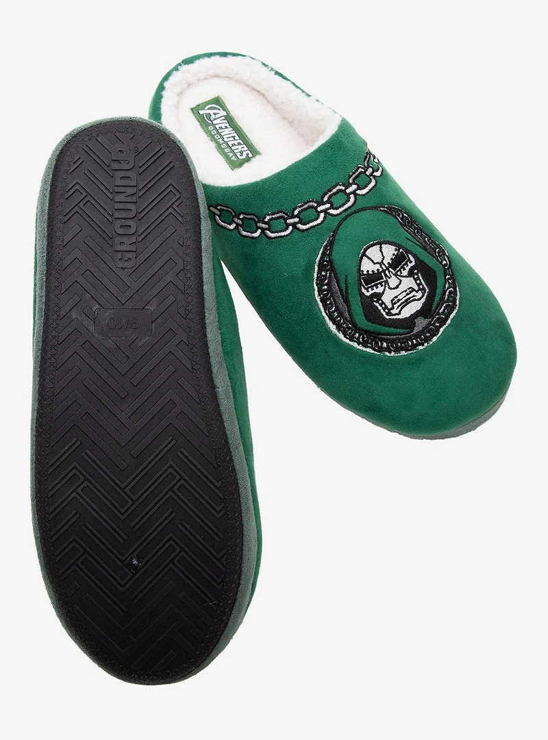 Marvel Avengers: Doomsday Dr. Doom Sherpa Slippers - BoxLunch Exclusive