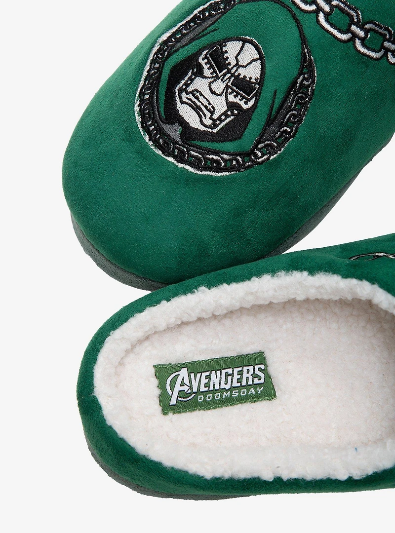 Marvel Avengers: Doomsday Dr. Doom Sherpa Slippers - BoxLunch Exclusive