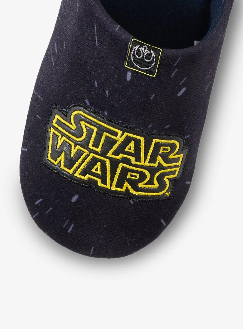 Star Wars Logo Slippers - BoxLunch Exclusive