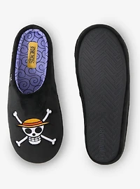 One Piece Straw Hat Crew Jolly Roger Slippers - BoxLunch Exclusive