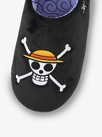 One Piece Straw Hat Crew Jolly Roger Slippers - BoxLunch Exclusive
