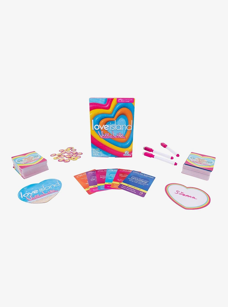 Love Island Villa Life Party Game