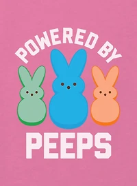 Peeps Powered By Youth Girls Boxy Crop T-Shirt