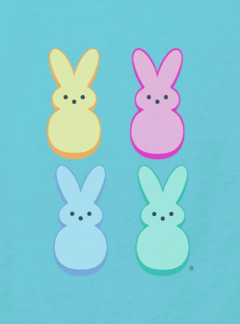 Peeps Just Youth Girls Boxy Crop T-Shirt