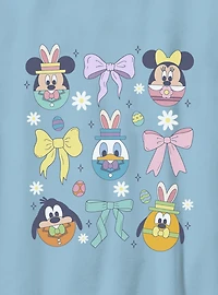 Disney Mickey Mouse & Friends Bows Egg Heads Youth T-Shirt