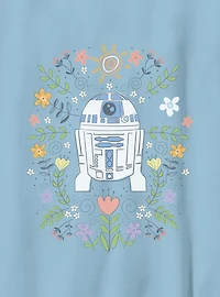 Star Wars R2 Floral Spring Youth T-Shirt