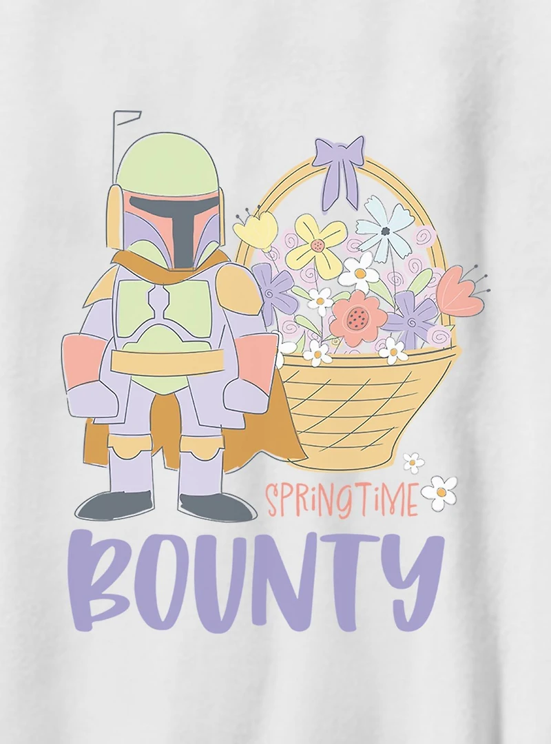 Star Wars Spring Time Bounty Boba Fett Youth T-Shirt