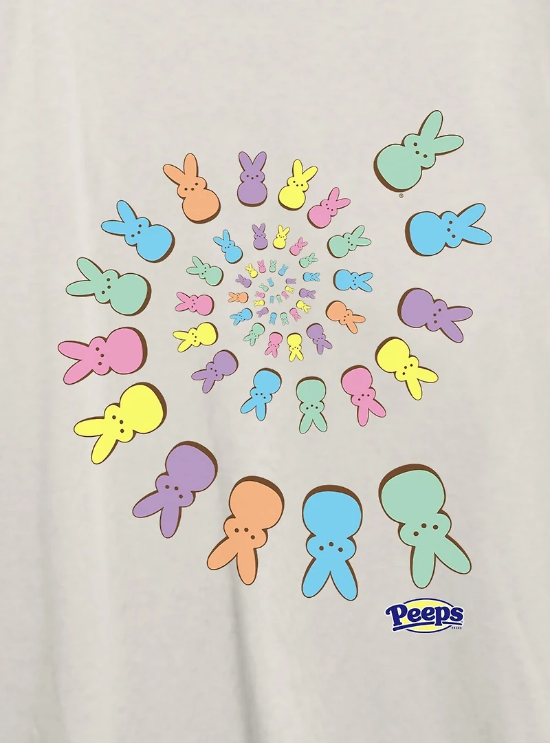 Peeps Spiraling Womens Oversized T-Shirt