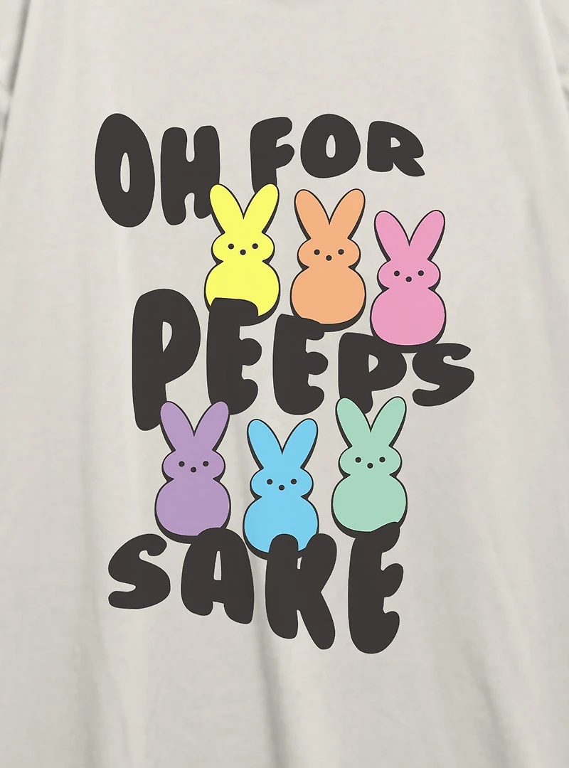 Peeps Oh For Sake Womens Oversized T-Shirt