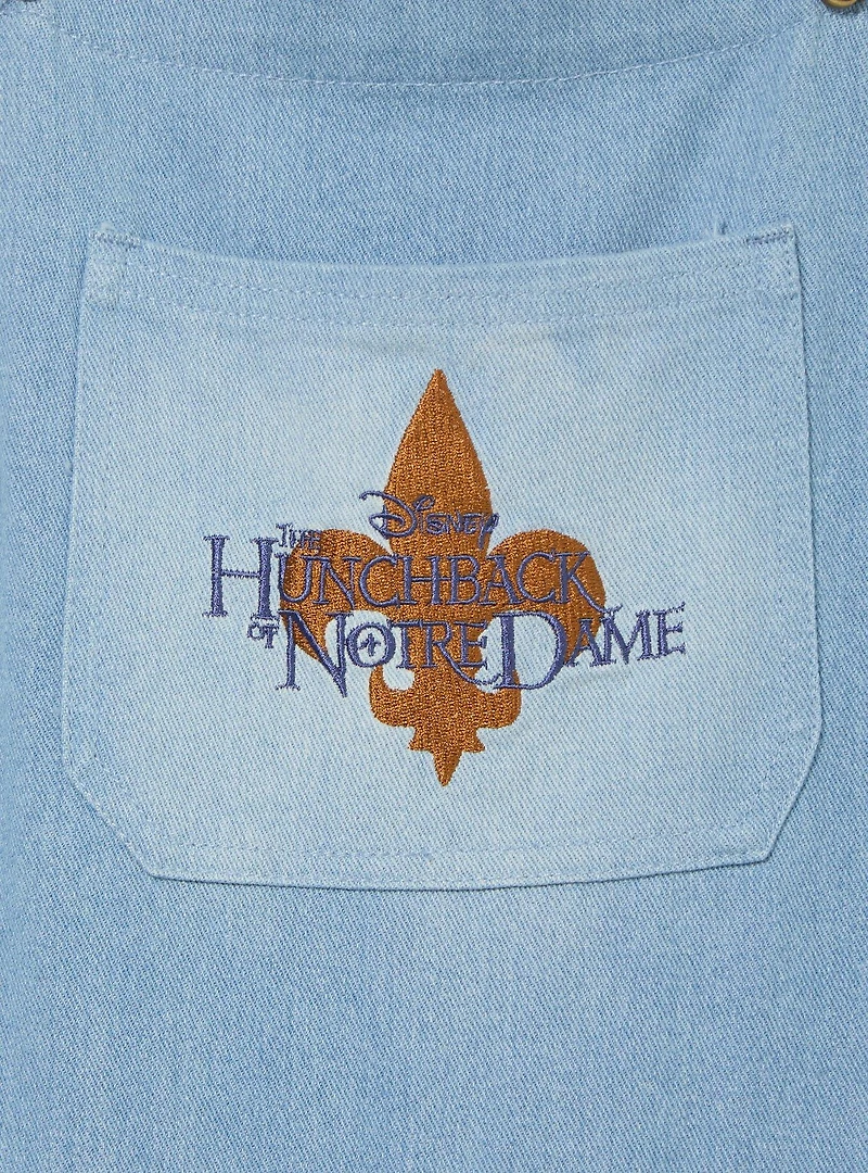 Disney The Hunchback of Notre Dame Characters Patchwork Women's Overalls - BoxLunch Exclusive
