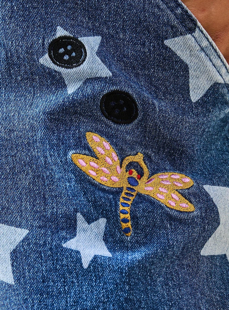 Coraline Stars Women's Denim Overalls - BoxLunch Exclusive